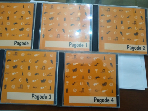 Cd Pagode Coleção Com 5 Cds ( Gravadora Bmg _ Raros)