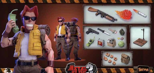 Figuras Metal Slug 3 Tarma Roving Original Snk Arcade