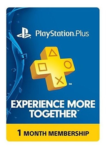 Membresía De Playstation Plus Por 1 Mes: Ps3 /ps4 /ps Vita
