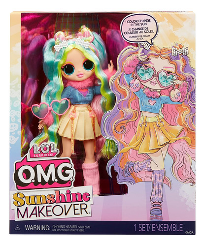 Lol surprise muneca 23 Cm fashion doll omg sunshine make ove