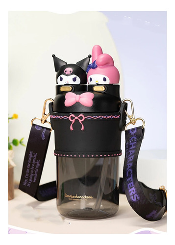 Termo Vaso Kuromi My Melody Botella Agua 700ml Niños Sanrio