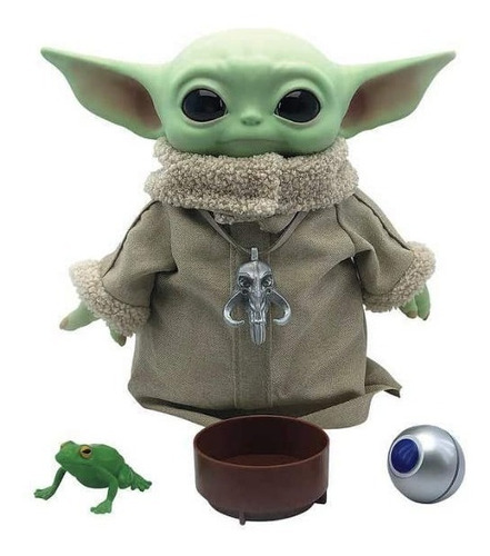 Baby Yoda The Child Grogu - 31 Cms - Incluye 4 Accesorios