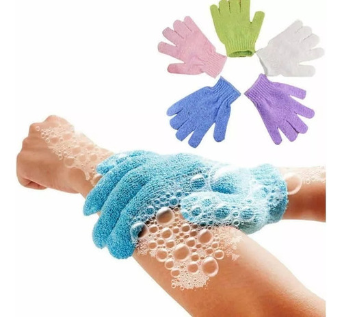 10 Guantes Exfoliantes Corporales Ducha Guante De Limpieza