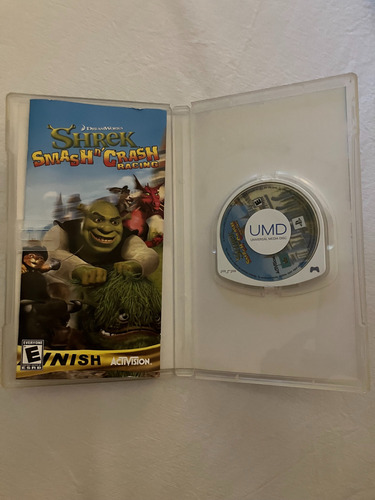Juego Shrek Smash N Crash Racing Psp 1 Uso (Usado)
