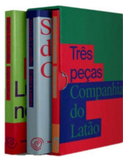 Três Peças Da Companhia Do Latão: Lugar Nenhum, O Pão E A Pedra, Os Que Ficam, De Carvalho, Sergio De. Editora Temporal Editora, Capa Mole Em Português