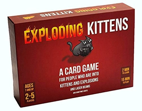 Un Juego De Cartas Sobre Gatitos Y Las Explosiones