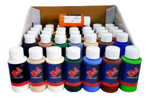Set Pinturas Monet Acrilicas Base Agua