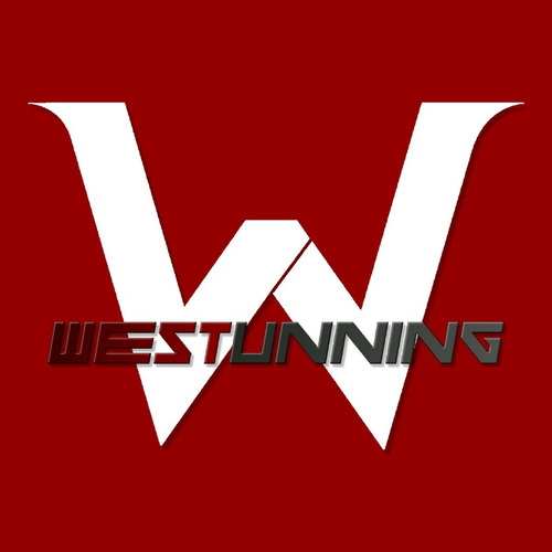 Imagen 4 de 4 de Volante Deportivo 35cm Tunning Azul Westunning