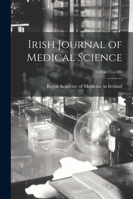 Libro Irish Journal Of Medical Science; 116 Ser.3 N.380 -...