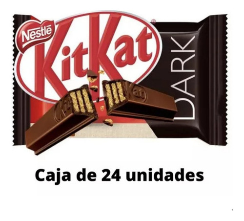 Kit Kat Dark Chocolate Negro Caja X 24un