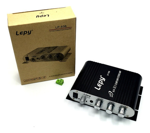 Y Amplificador De Potencia Estéreo Con Subwoofer Digital De