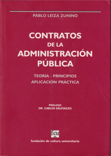 Contratos De La Administracion Publica 