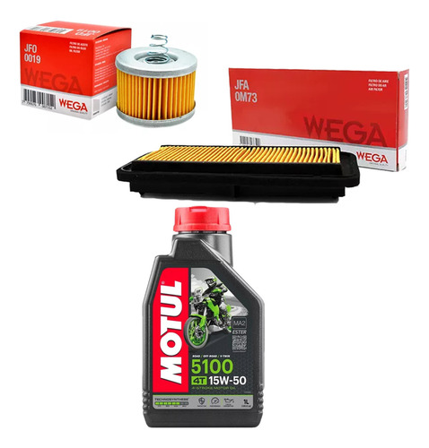 Kit Service Yamaha Fz Fi 2.0 Wega Motul Ryd