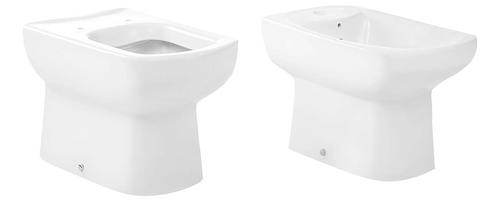 Inodoro Sanitario Corto Bidet 1 A Dama Senso