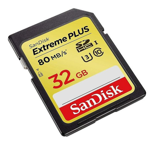 Memoria Sd, Sandisk 32gb, Xtreme Plus, 90mb Sdsdxs-032g-x46