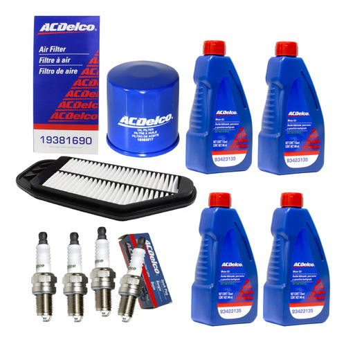 Kit Afinacion 15w40 Multigrado Beat Spark 1.2 2011 A 2022