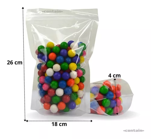 Bolsa pouch cierre transparente 50 gramos – Packsys