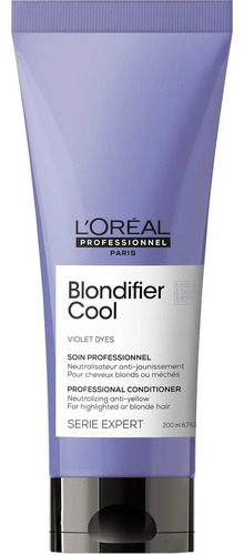 Acondicionador L'oréal Professionnel Serie Expert Blondifier Cool Tubo Depresible 200ml 1 Unidad