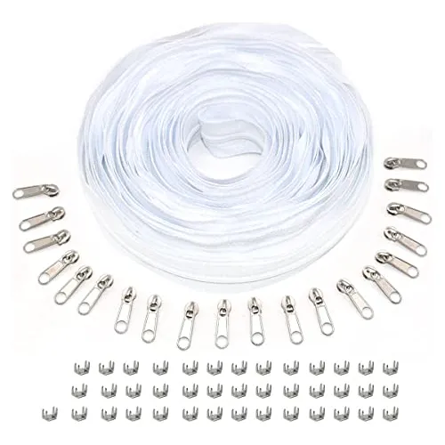 Cremallera De Nylon #3 De 10 Yardas, Rollo De Cremaller...