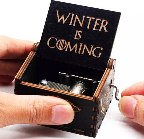 Juego De Tronos Caja Musical Manivela - Game Of Thrones