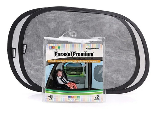 Imagen 1 de 6 de Parasol Premium X 2 Unidades Con Adhesión Por Estática