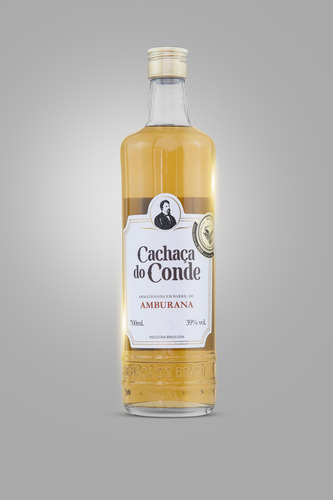 Cachaça Extra Do Conde Amburana 700 Ml Premium