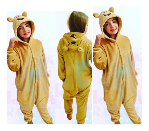 Pijamas Oso Pardo Unisex Niño(@)