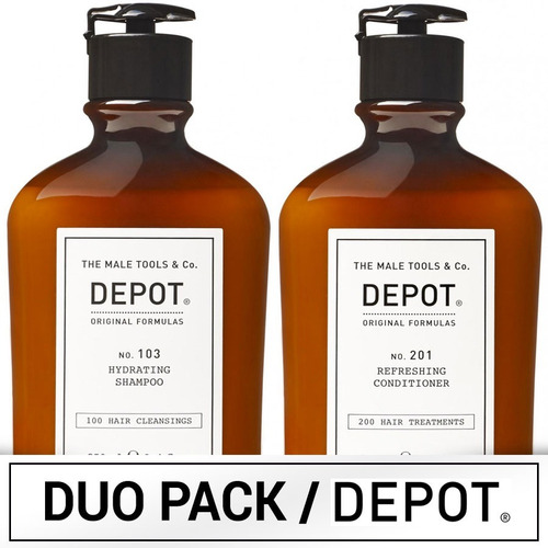 Duo Pack Depot Shampoo No.101 Y Acondicionador No.201