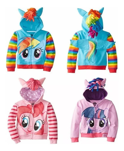 Cabolsa Popular Con Bonita Capucha Infantil My Little Pony