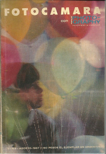 Libro Fotocamara Con Photography Nº 189 - Agosto 1967  Mm