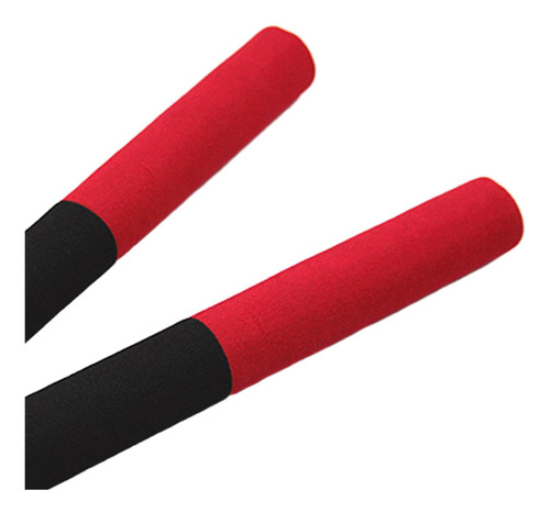 Treinamento De Brinquedo Nunchucks Acolchoado De Vermelho