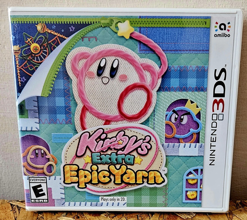 Kirby Epic Yarn 3ds Nuevo/sellado (Usado)