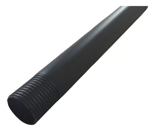 Brazo Y Chapetón Para Regadera 50cm Negro Mate Roalflux