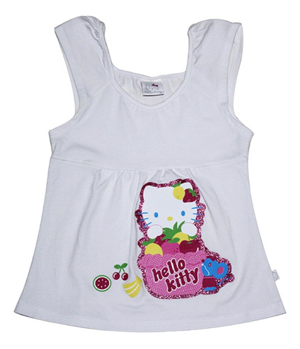 Polera Niña Algodón Estampado Hello Kitty S122166-01