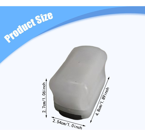 Mini Lima Desbarbadora Ajustable Práctica De Mano Blanco