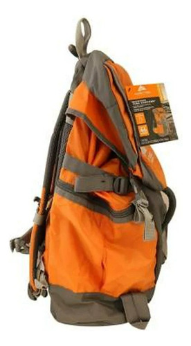 Mochila Para Campismo Adaptable Hidratación Ozark Trail 46 L Color Naranja Diseño De La Tela Liso