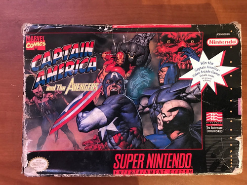 Captain America And The Avengers Snes