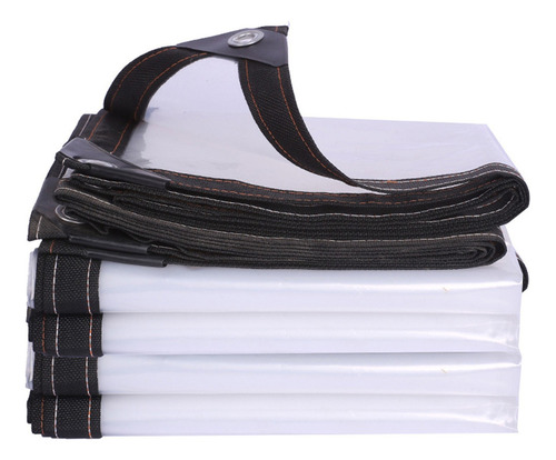 Lona De Cubierta Impermeable Transparente Con Lazos Elástico