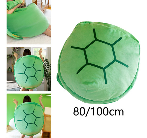 Almohadas De Concha De Tortuga Usable Juguete De 80cm