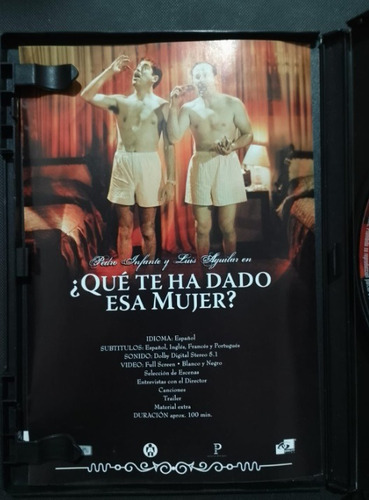 Dvd Que Te Ha Dado Esa Mujer Pedro Infante 50 Aniversario (Usado)