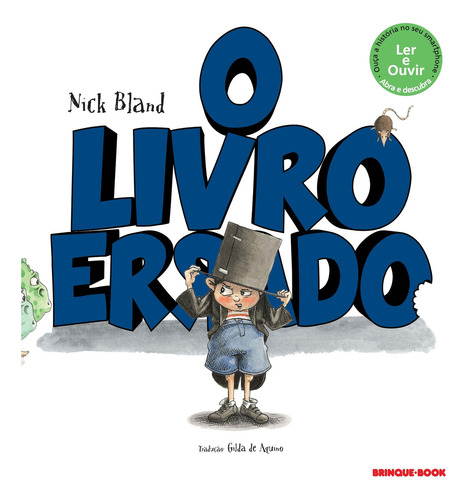 O livro errado, de Bland, Nick. Brinque-Book Editora de Livros Ltda, capa mole em português, 2014