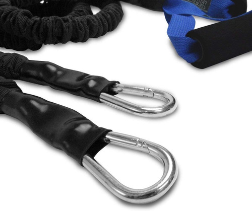 Imagen 2 de 10 de Bandas Elásticas De Resistencia Forradas 30 Lbs Azules