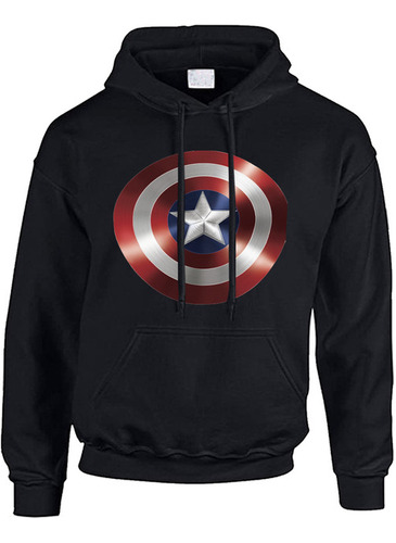 Buzo Hoodie America Superheroe Estrella R38