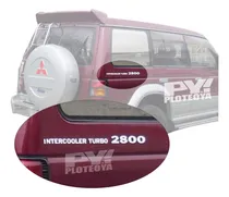 Comprar Calcos Intercooler Turbo 2800  + Montero - Mitsubishi