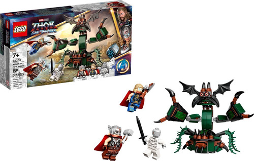 Lego 76207 - Ataque Em Nova Asgard - Lego Marvel
