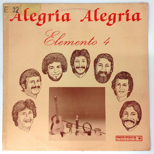 Elemento 4 - Alegria Alegria   Lp