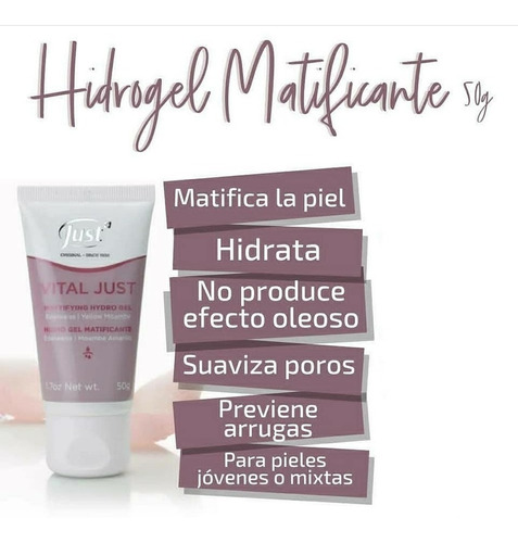 Hidrogel Matificante Piel Grasa - g a $1955