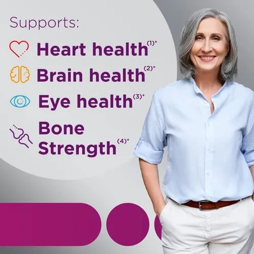 Tabletas Minis Mujeres 50+ Multivitaminico Multimineral Cora