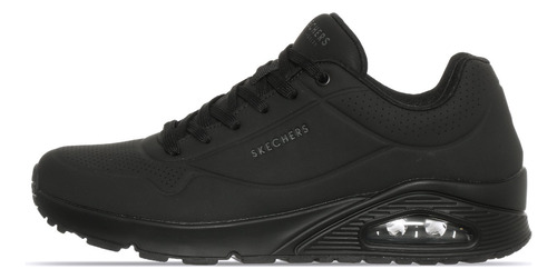 Tenis Skechers Uno Stand On Air Unisex Negro 52458bbk