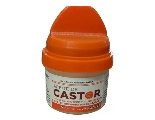 Aceite Castor Pacsa C/aplicador Nutre Piel Grasa El Cometa